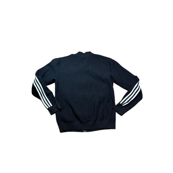 adidas NC State Wolfpack Track Jacket Mens Size Medium Black Prime Knit Zip-Up - Picture 3 of 8